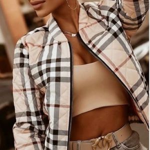 Chill Ready Plaid Puffer